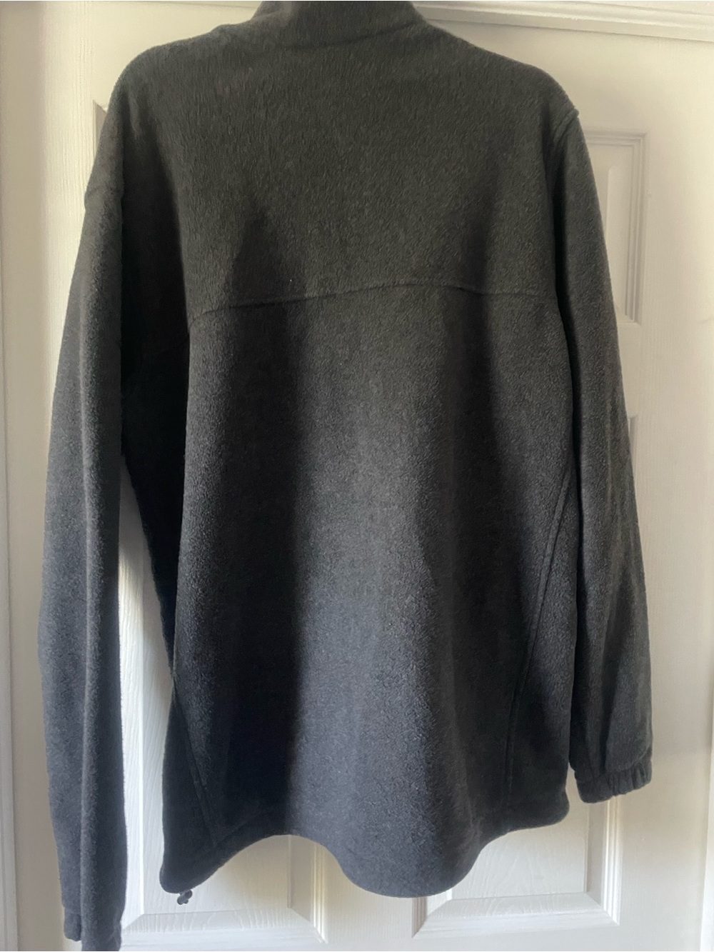 Columbia Men's Full-Zip Fleece Jacket - Gray Large Tall - Picture 4 of 4